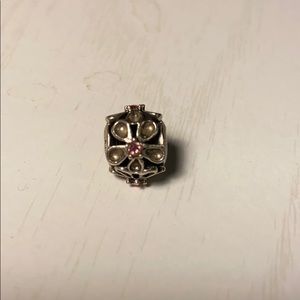 Pink Flower Chamilia Charm